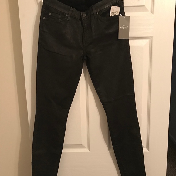 7 For All Mankind Denim - 7 For All Mankind Black Jeans NWT